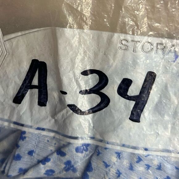 Wonder Nation Baby Blue Floral Open Rib Midi Dress Girls Small (6/6X) - Picture 6 of 6